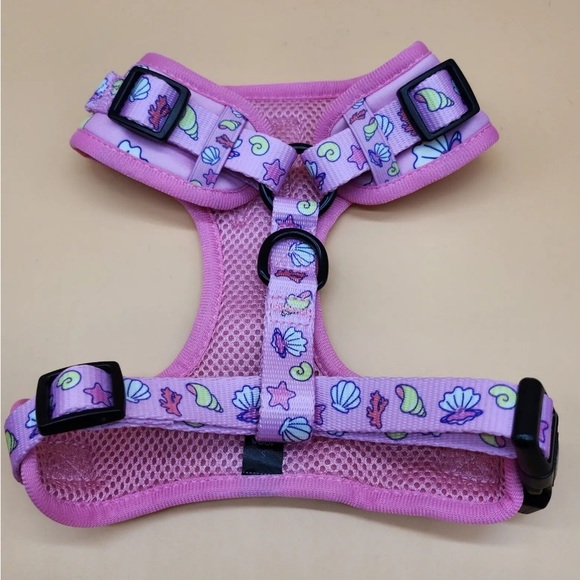 NEW Sassy Woof adjustable dog harness size large with seashells - Picture 7 of 10